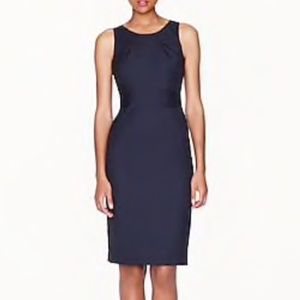 J. Crew Factory wool sheath dress. Navy. Size 2.